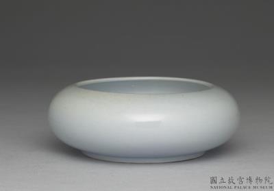 图片[2]-Brush washer with sky blue glaze, Qing dynasty, Kangxi reign (1662-1722)-China Archive